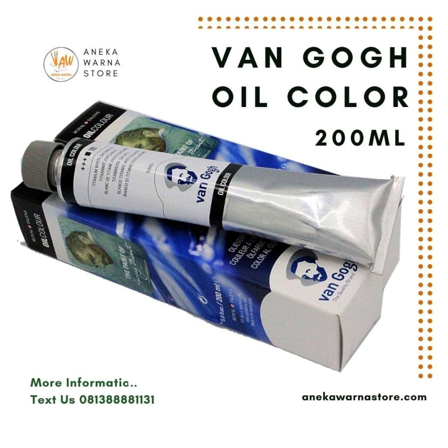 

Van Gogh Oil Color / Cat Minyak Van Gogh 200ml