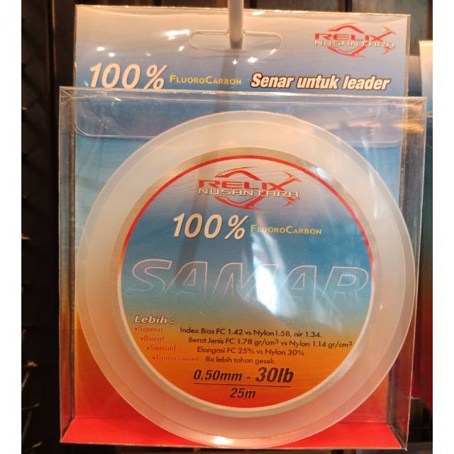 Senar Leader Samar 30 lb 100% FluroCarbon