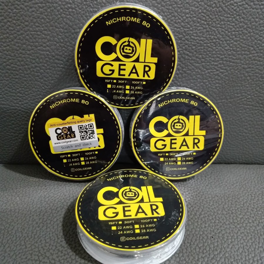 KAWAT COILGEAR NI80 28AWG 30FT