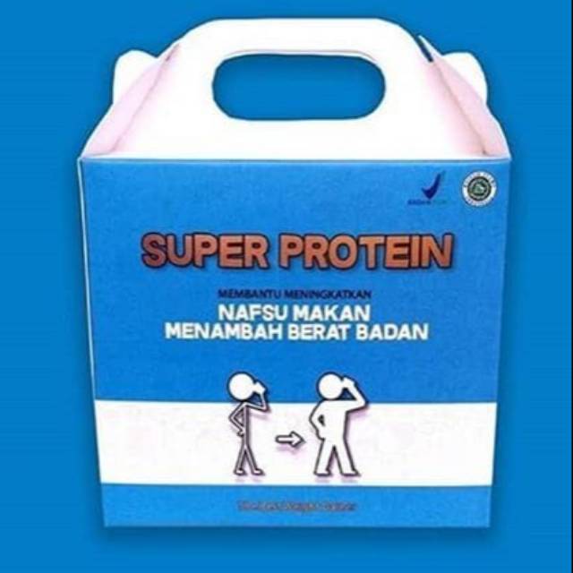 

SUPLEMEN PENAMBAH BERAT BADAN (PAKET 2 , 1 BOX SUSU PROTEIN)