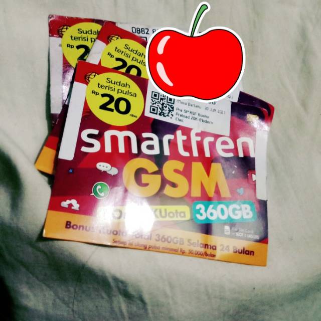 KARTU PERDANA SMARTFREN BOSKU GRATIS KUOTA 15GB DAN PULSA 20RB