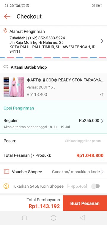 M-l-xl-xxl Batik Tunik Wanita Asj Sa Hrb026 Kenongo Pekalongan Sogan Tulis