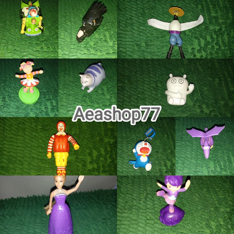 Mainan Mcd McDonald's Kfc Ronald Doraemon Toy Story Panda Batman Barbie Minion Sherk Pokemon Prelove