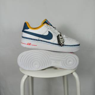 air force 1 white grey swoosh