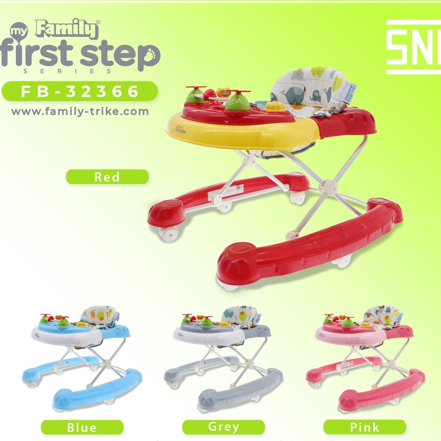 Baby Walker Apollo Alat Bantu Jalan Bayi Family 32366