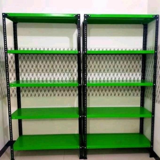 

Office & Stationery | Document Organizer | Rak Besi Multi Pungsi Tiang Kokoh 5 Susun 40X100X200Cm | Best Seller