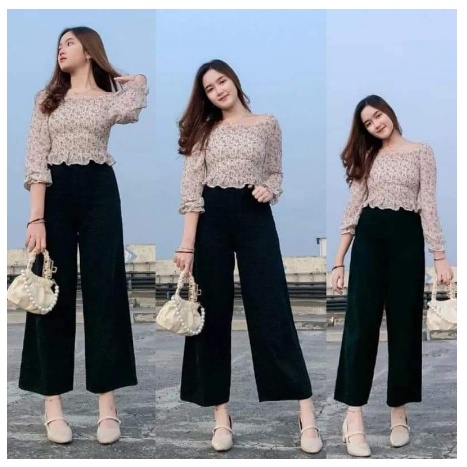 Celana Wanita//MODIS!!KULOT KEKINIAN FIT TO XXL MATT JEANS GRAY COD Kekinian Rekomendasi Influencer