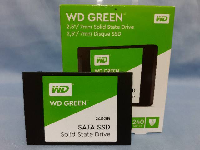 Hardisk SSD WD Green 240G, Hardisk SSD 240G WD Green Sata 2.5&quot;