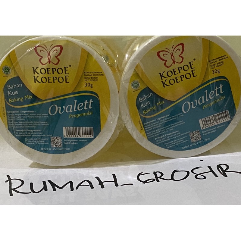 

OVALETT koepoe kooepoe 30gr