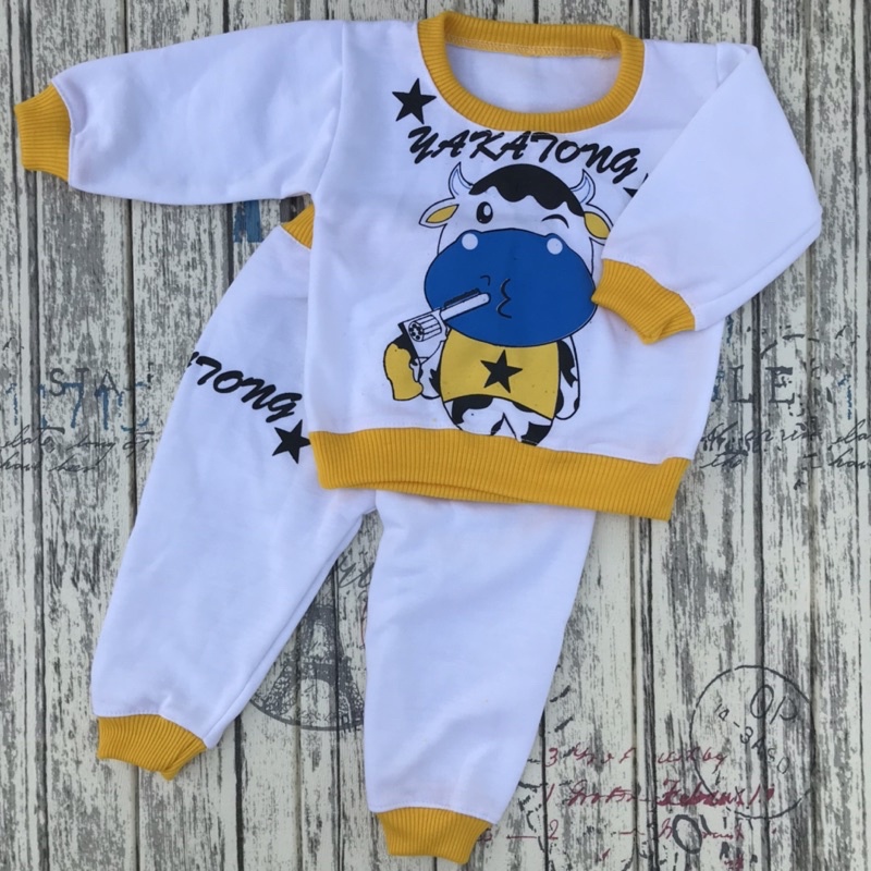 PROMO 7.7 Joger Bayi Setelan Baju bayi setelan Joger bayi lucu Motif Yakajong DNW BABY