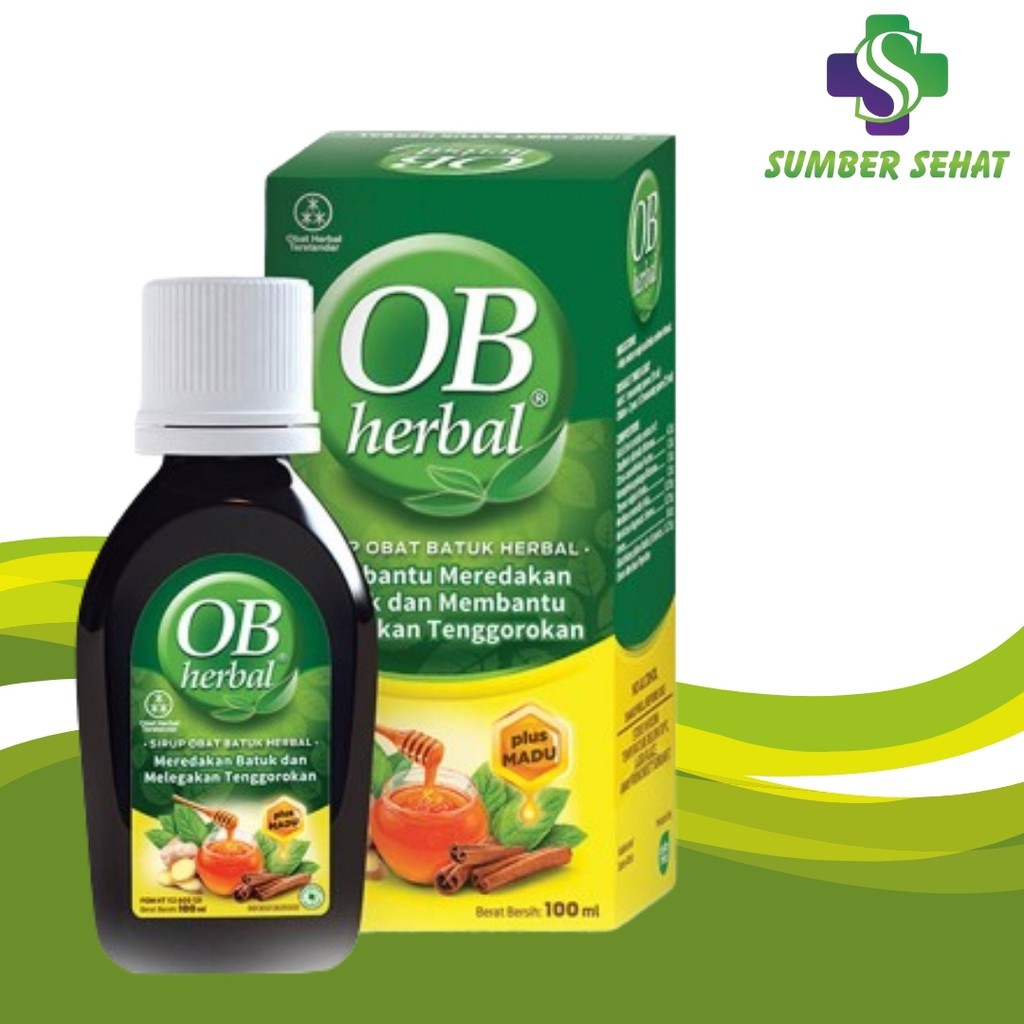 OB HERBAL SIRUP 100 ML