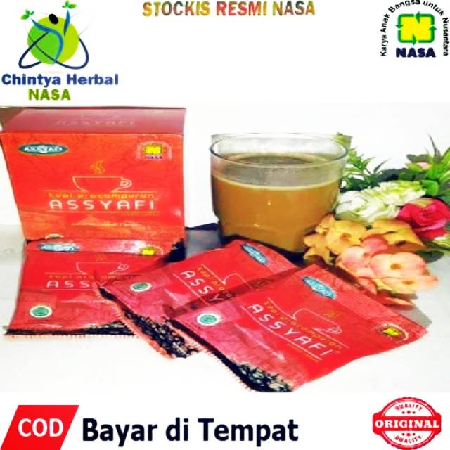 (DIJAMIN ASLI) Kopi Herbal Assyafi Halal Nyaman di lambung
