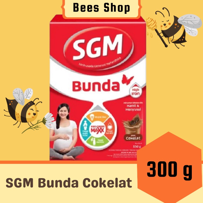 SGM BUNDA Minuman Ibu Hamil & Menyusui Coklat 300gram