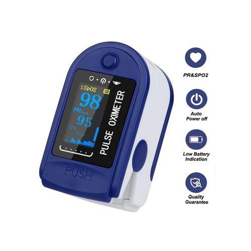 Oximeter Fingertip Pulse LK87 Alat Ukur Kadar Oksigen Pengukur Detak Jantung