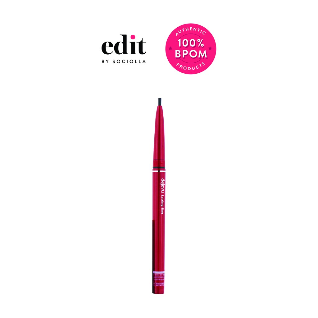 

Dejavu Lasting-Fine A Pencil - Shade: Fine S Real Black - Edit by Sociolla