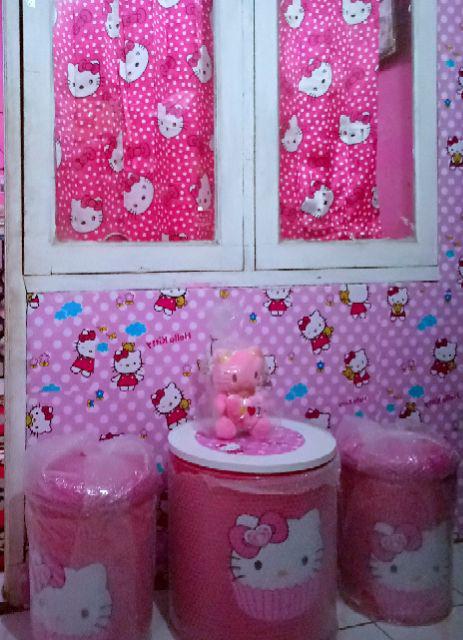 Kursi Tong Hello Kitty/doraemon