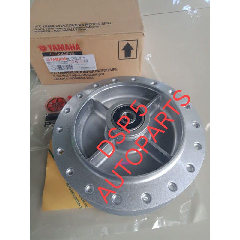 TROMOL BELAKANG YAMAHA VEGA R NEW/ZR JUPITER MX SILVER