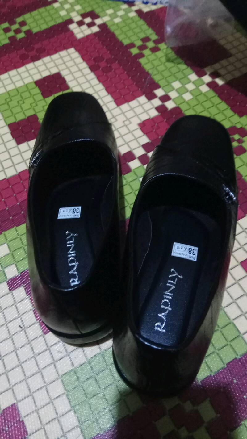 Sepatu Kerja Pantofel Wanita Kulit