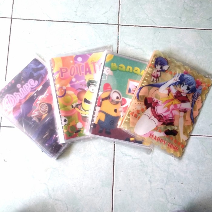 

Aman Harga Promosi !!!! Binder Note A5 Fancy/Karakter Sale!!!