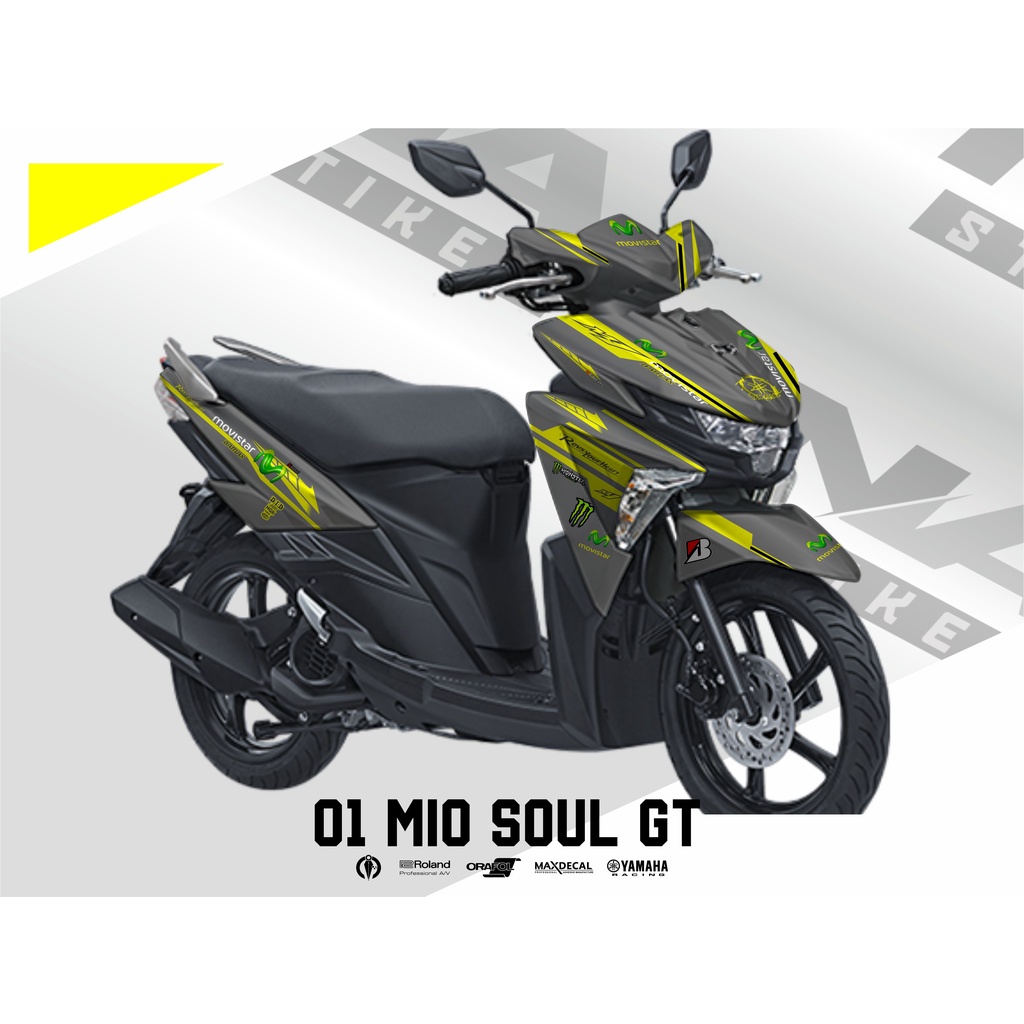 DECAL MIO SOUL GT FULLBODY - STICKER MIO SOUL GT FULBODY MIO-1