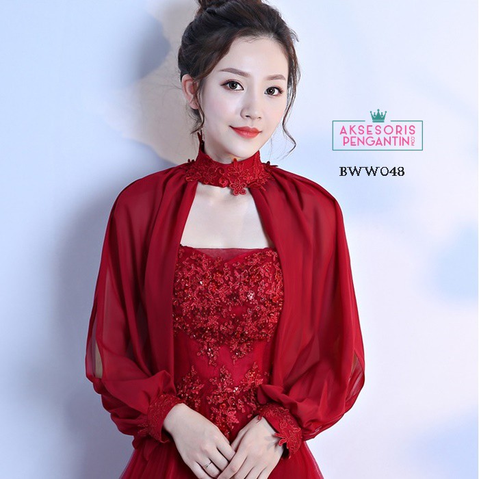 [SIAP KIRIM] BOLERO BRUKAT WANITA ASESORIS PESTA CARDIGAN PERNIKAHAN BWW048