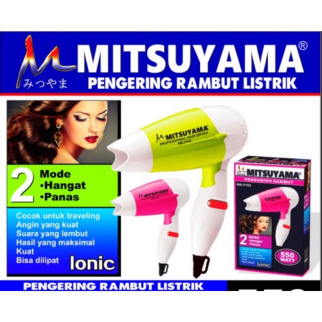 Hairdryer Hair Dryer Pengering Rambut NOVA yazuho