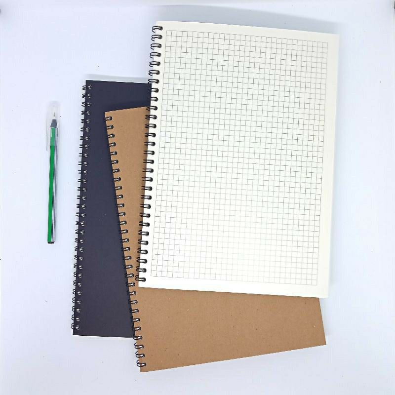 

NOTEBOOK B5/JURNAL BOOKPAPER /BUKU TULIS#GARIS2#KOTAK2#TITIK2#BLANK/POLOS MURAH
