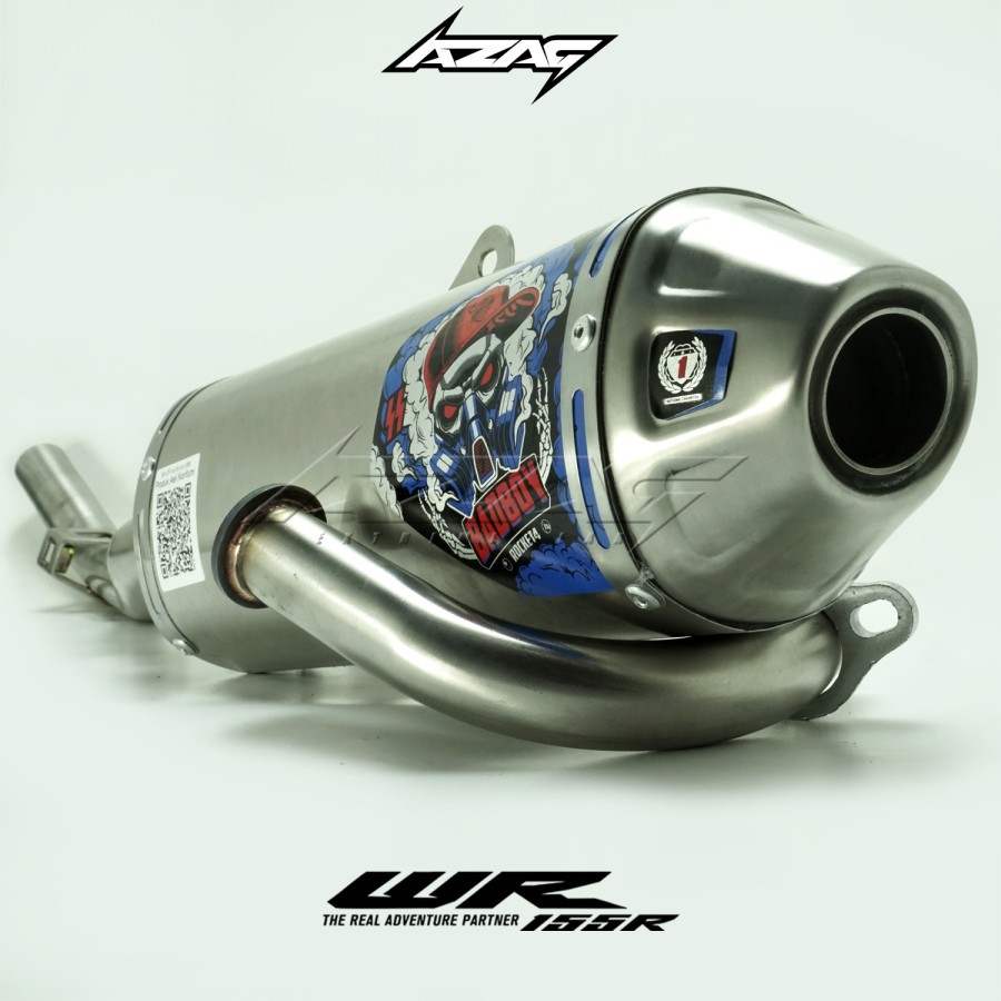 KNALPOT NORIFUMI ROCKET 4 BADBOY EDITION ORIGINAL YAMAHA WR 155R