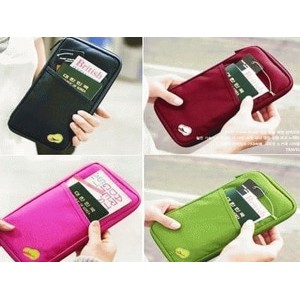 PASSPORT WALLET - Dompet / Tas Passport Id Card Unik