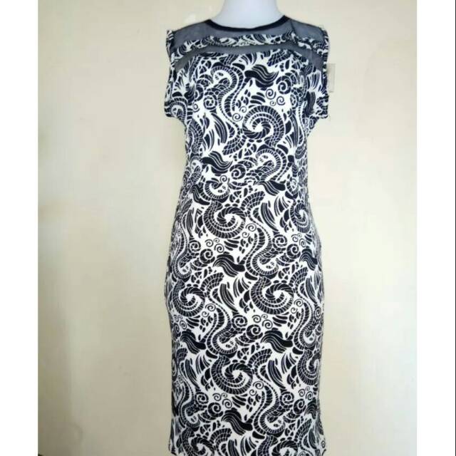 Monochrome dress