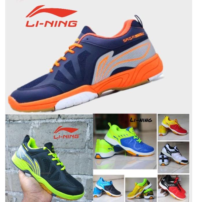 [YETHO6434] LINING VIETNAM / LINING SAGA LITE 2/ SEPATU BADMINTON/ BULUTANGKIS/ TENIS/ VOLY/ JOGGING