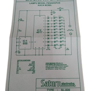 PCB SL-020 Varia Wipper 20 Led l