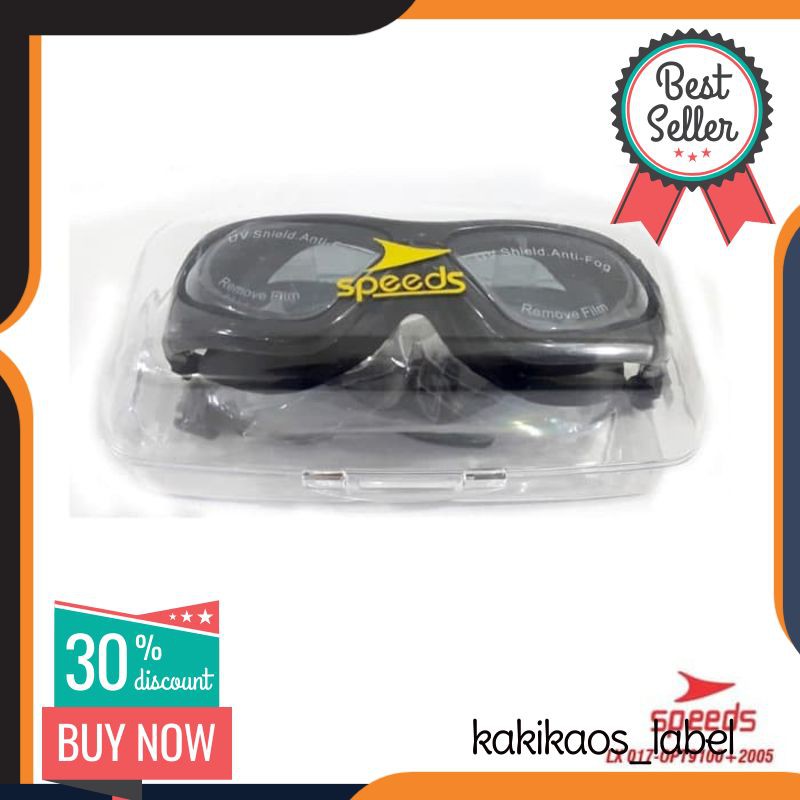 Kacamata Kaca mata renang Googles dewasa Lensa Minus 2 3 4 + - OPT9100