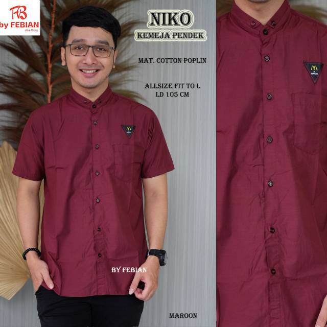Niko kemeja pendek