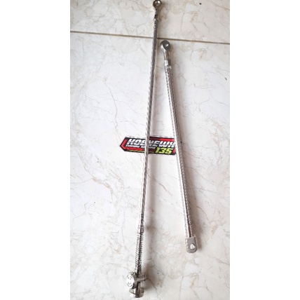 STIK REM BELAKANG BARTENSION DAN AS REM BELAKANG RX KING CNC STAINLESS