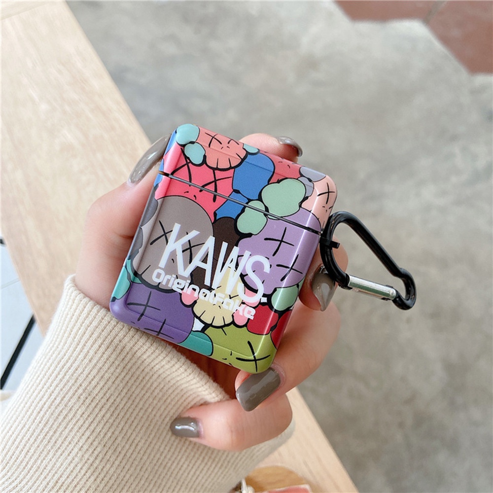 【COD Tangding】KAWS Color AirPods Pro Protected Soft Case 1 Apple 3 Bluetooth Wireless 2 Headphone Case