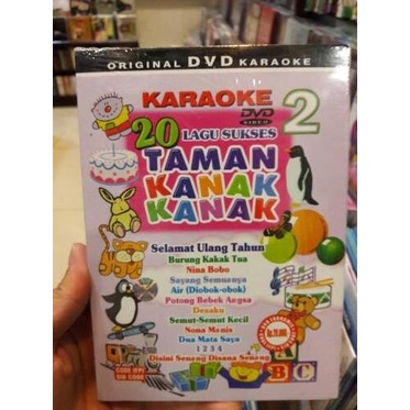 DVD KARAOKE ANAK ANAK - 20 LAGU SUKSES TK VOL.2 TERPOPULER