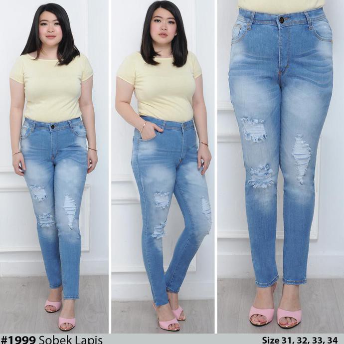 New Celana Jeans Panjang / Celana Panjang Cewek size 31-34 / 1999