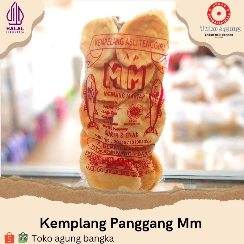 

Kemplang panggang MM Bangka 200g + Sambel