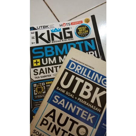 Preloved buku the king saintek
