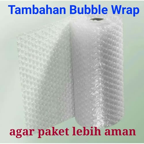 

Tambahan Bubble Wrap - agar packing paket lebih aman (KOELINERIA)