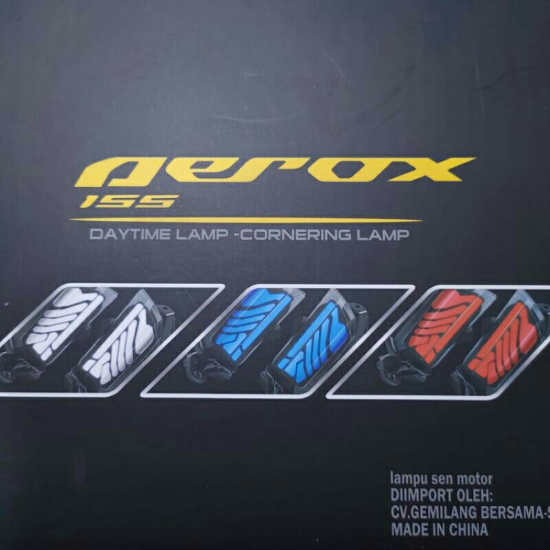 Lampu Sen Aerox Lampu Sein Led Depan 3 In 1 Aerox Cks YXZX Original