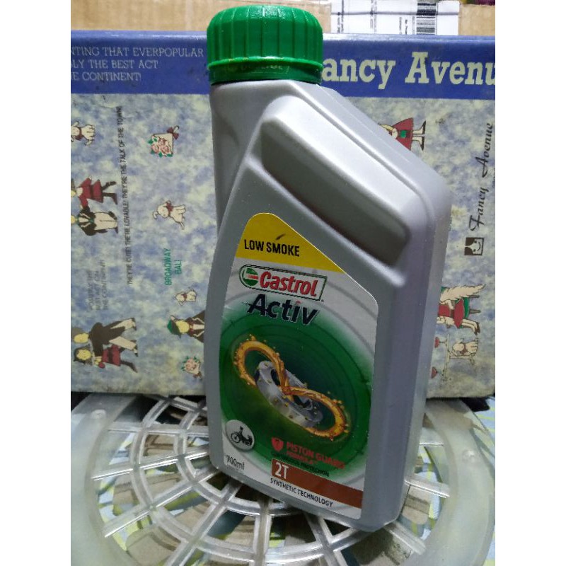 Castrol low smoke 2t oli samping