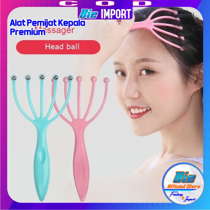 Alat Pemijat Kepala Simple Portable Impor Best Seller