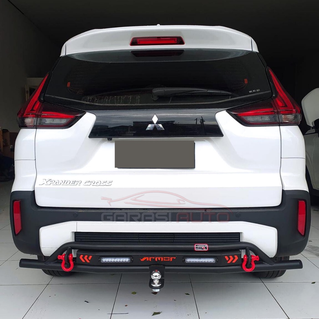 Jual Towing Bar Tanduk Belakang Rhino Armor Xpander Sport Cross Bumper Guard Cobra Besi Shopee