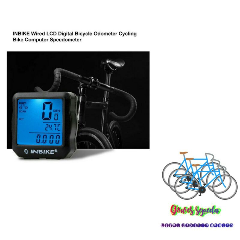 Inbike Speedometer Sepeda