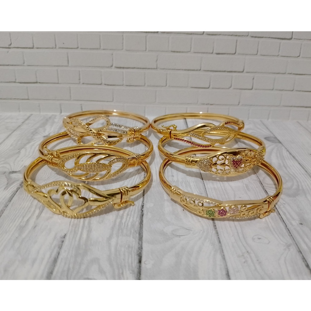 GELANG BANGKOK LAPIS MAS 24k (RANDOM)