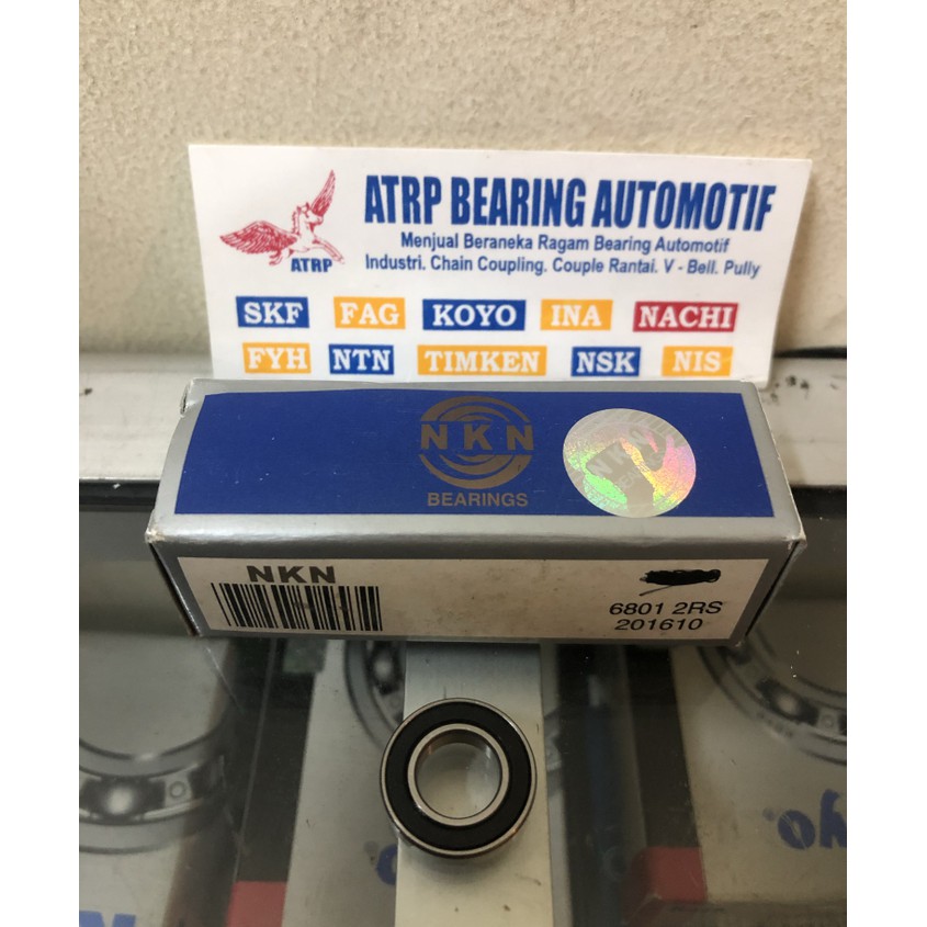 BALL BEARING 6801 2RS NKN