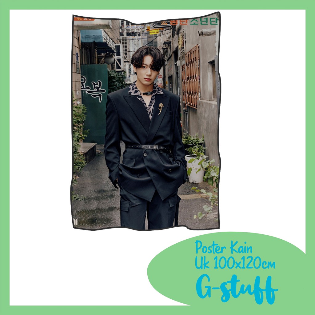 POSTER KAIN/TAPESTRY BTS JUNGKOOK