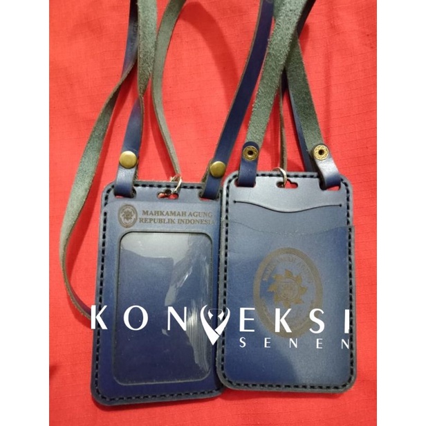kalung id card mahkamah agung terbaru | mahkamah agung | kulit id card